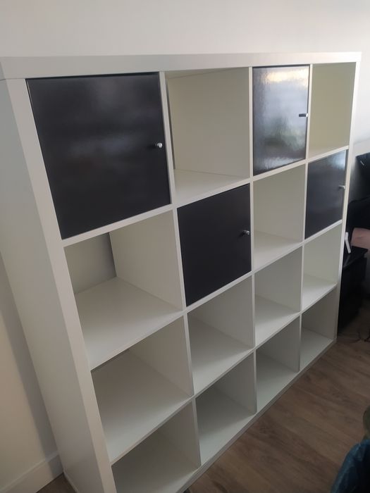 Regał kallax 4x4, biały, 147x147, ikea