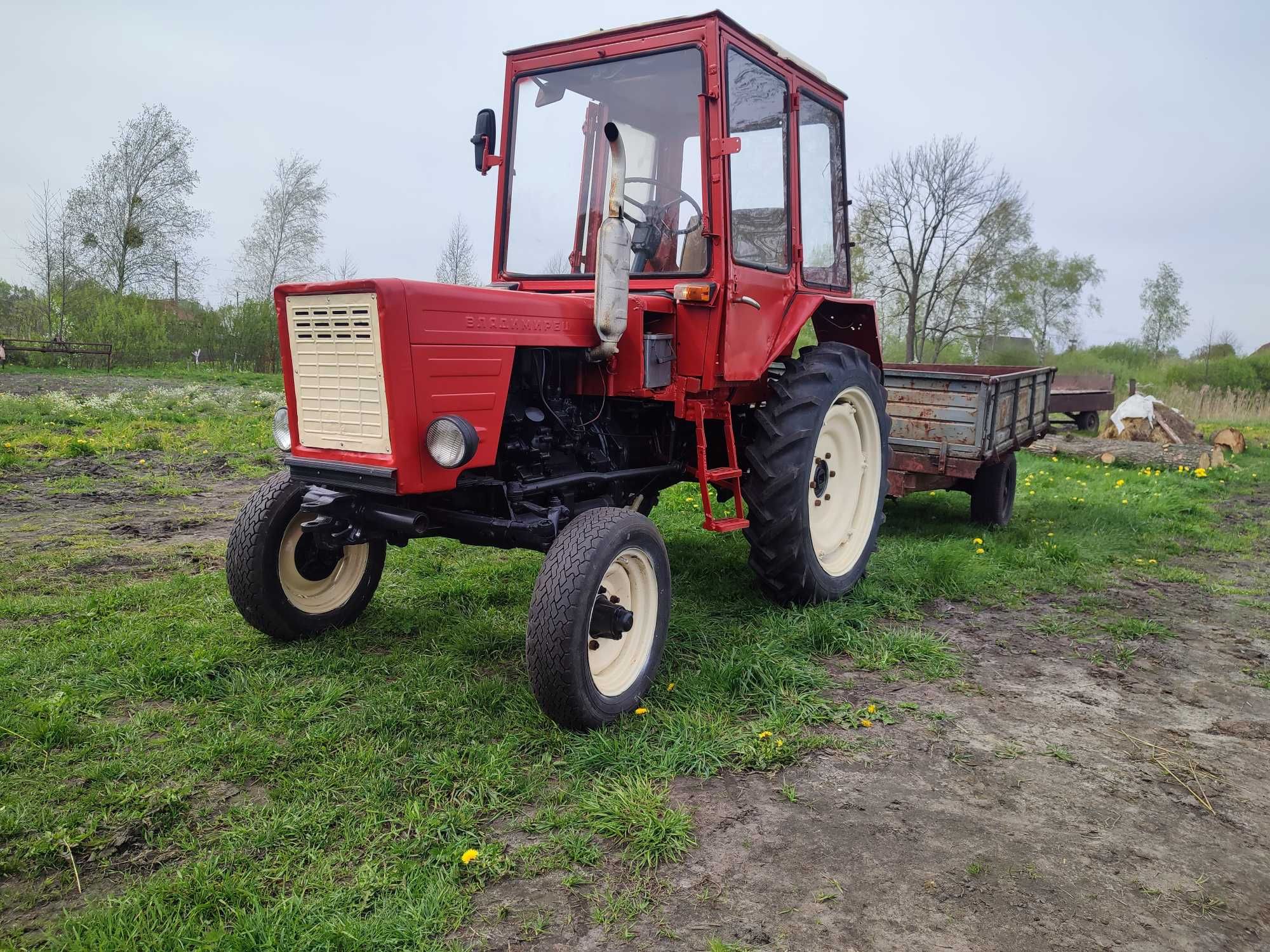 Продам трактор т 25 т25 т-25 з інвентарем причіп плуг картоплекопалка