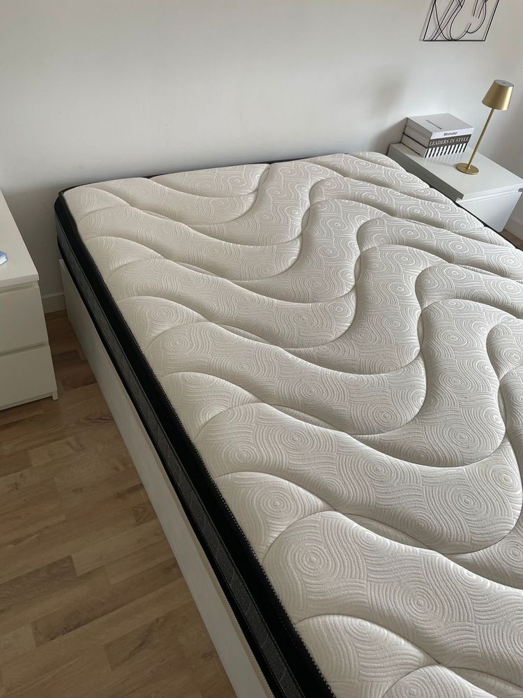 Sommier branco 140x190