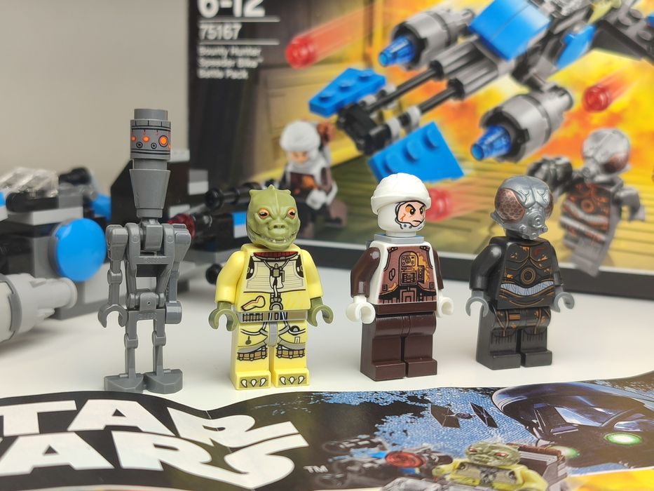LEGO 75167 Star Wars Bounty Hunter Speeder Bike Battle Pack ЛЕГО Звёз