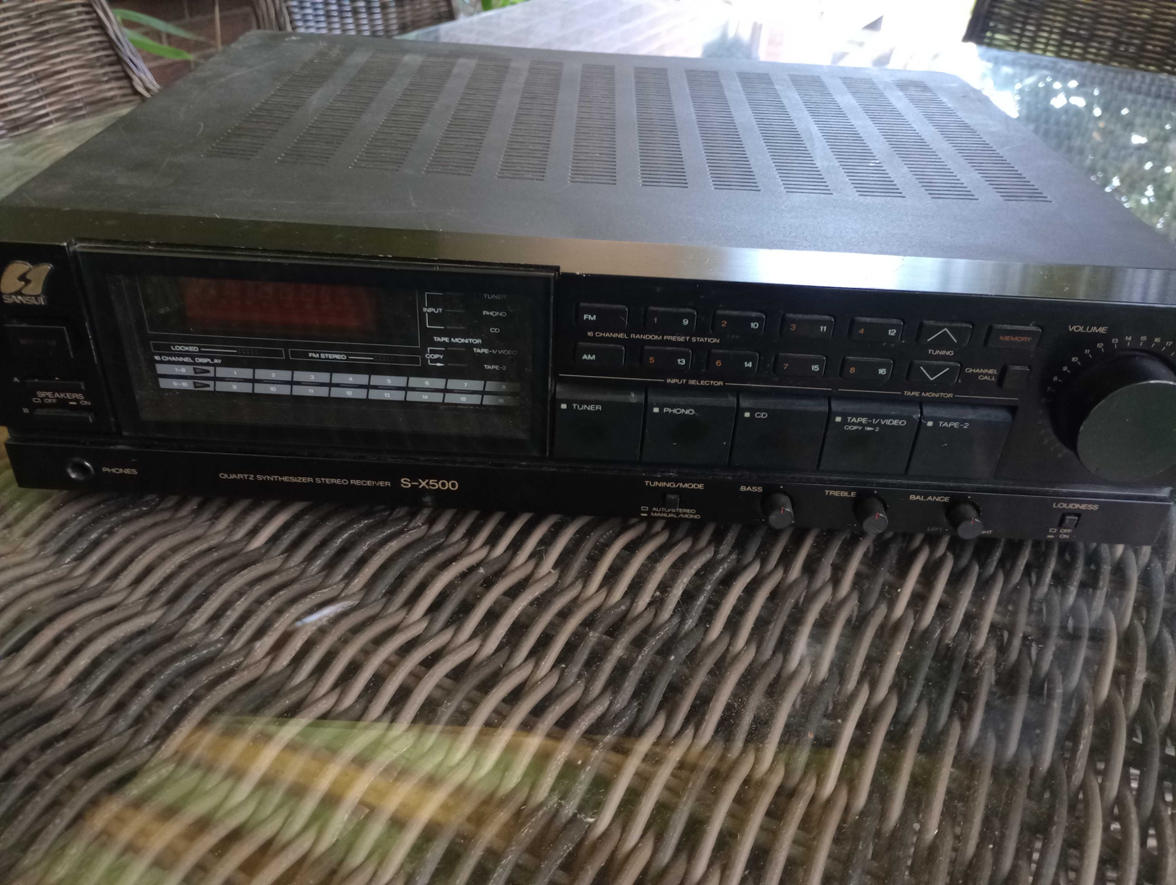 Amplituner Sansui s-x500