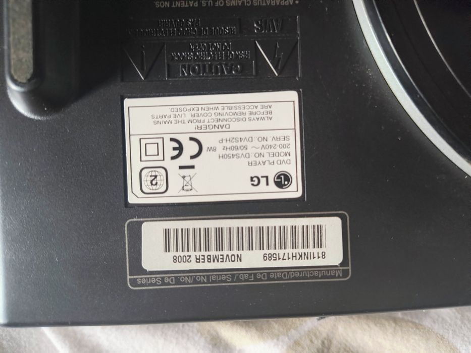 Leitor dvd LG slim