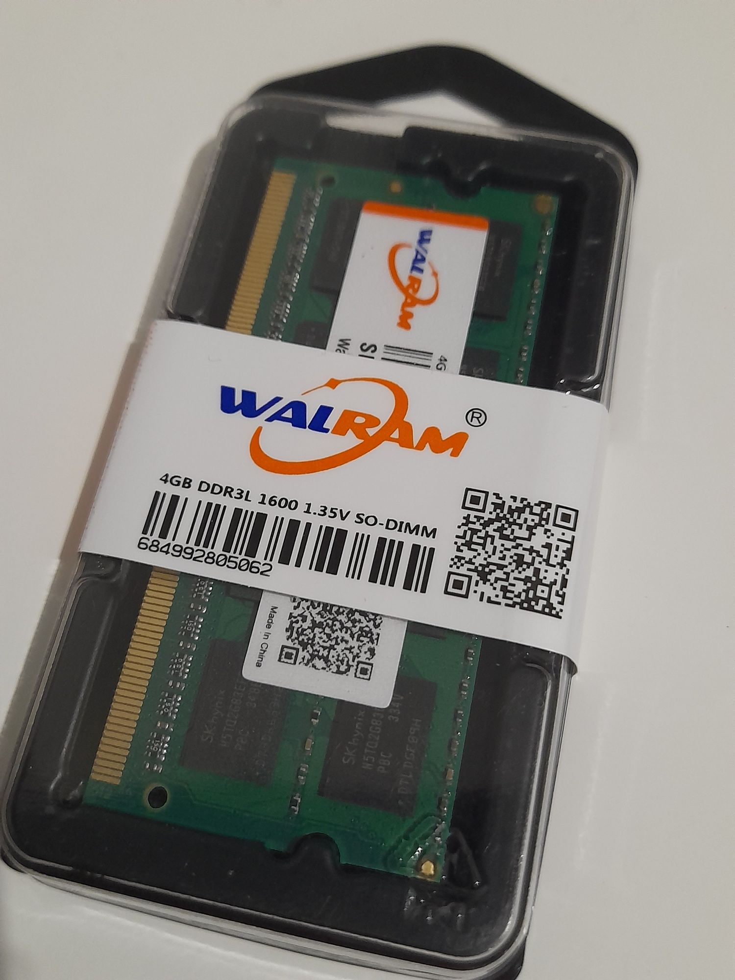 Оперативная память для ноутбука WalRam 4 Gb DDR3L 1600 Mhz 1,35V