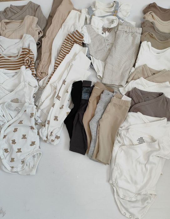 33 szt. Paka Ubranek h&m 62