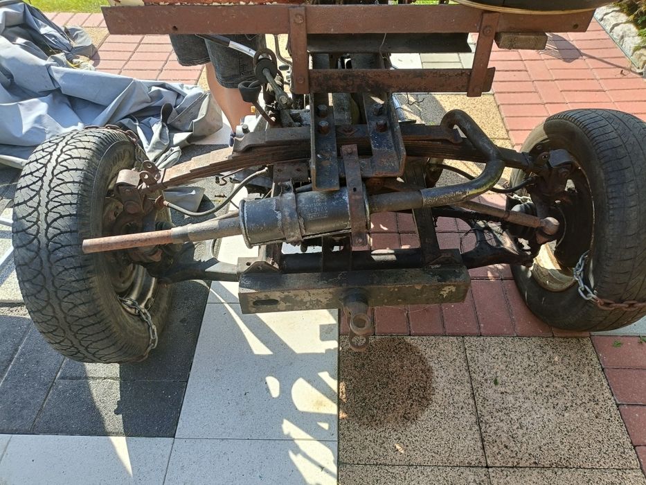 Trojkołowiec  silnik WSK 125 z zapłonem CDI.  Skrzynia trabant