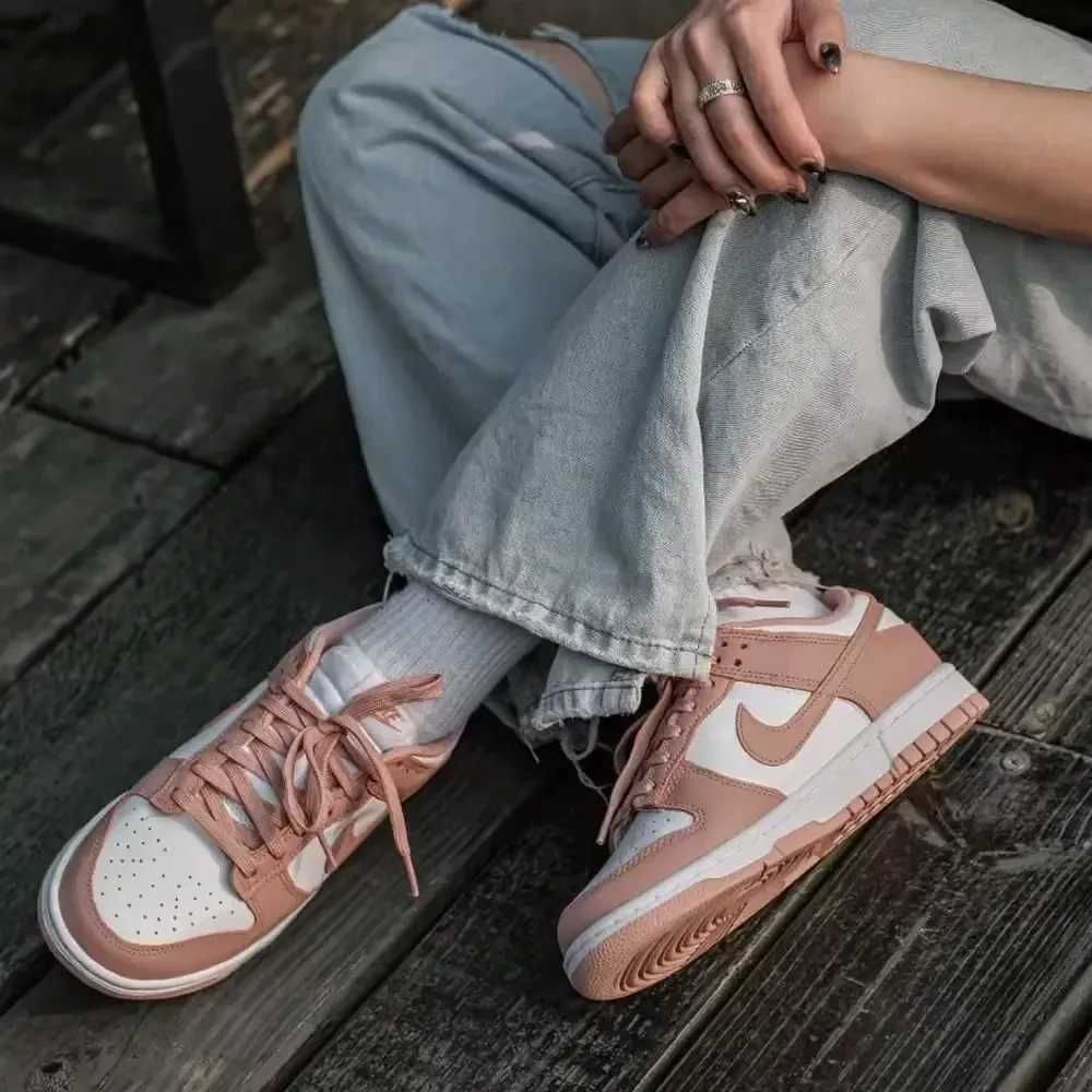 Кросівки Nike Dunk Low Rose Whisper White/Peach DD1503-118, 36.5р