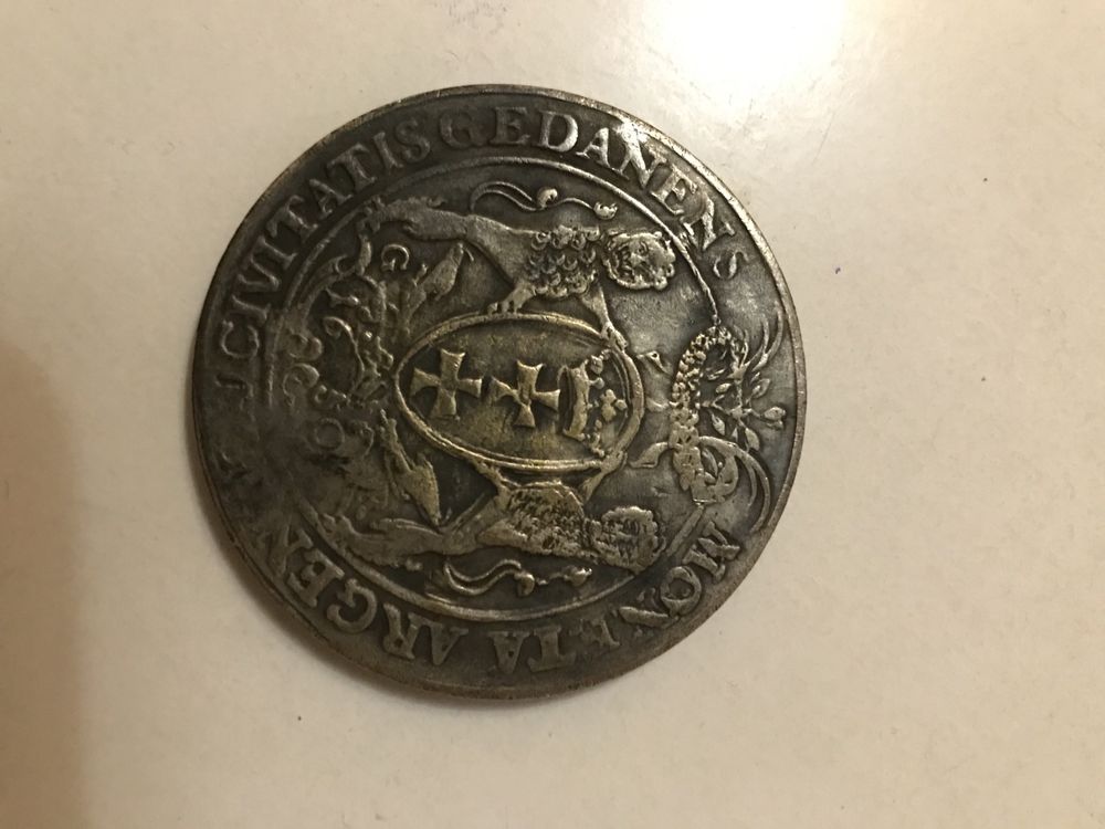 Древняя монета для коллекции медаль старовинна монета 1650 року