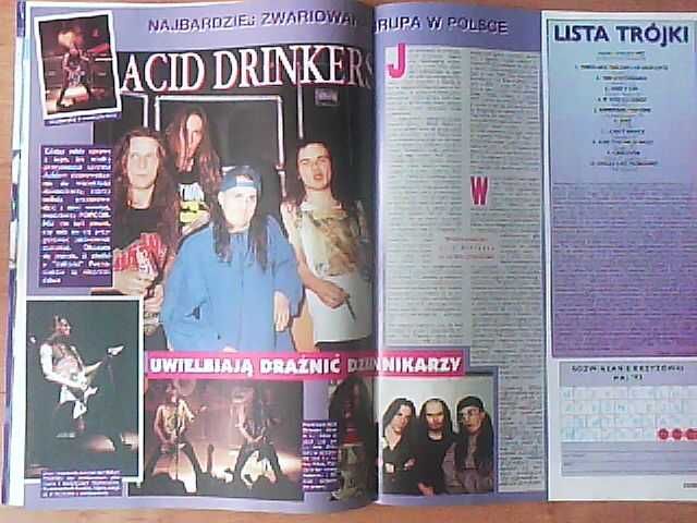 Popcorn Stanisław Sojka U2 TSA-Evolution Acid Drinkers Michael Jackson