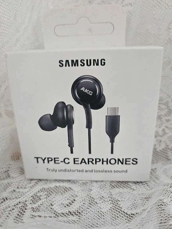 Nowe Słuchawki Przewodowe Samsung AKG na USB C