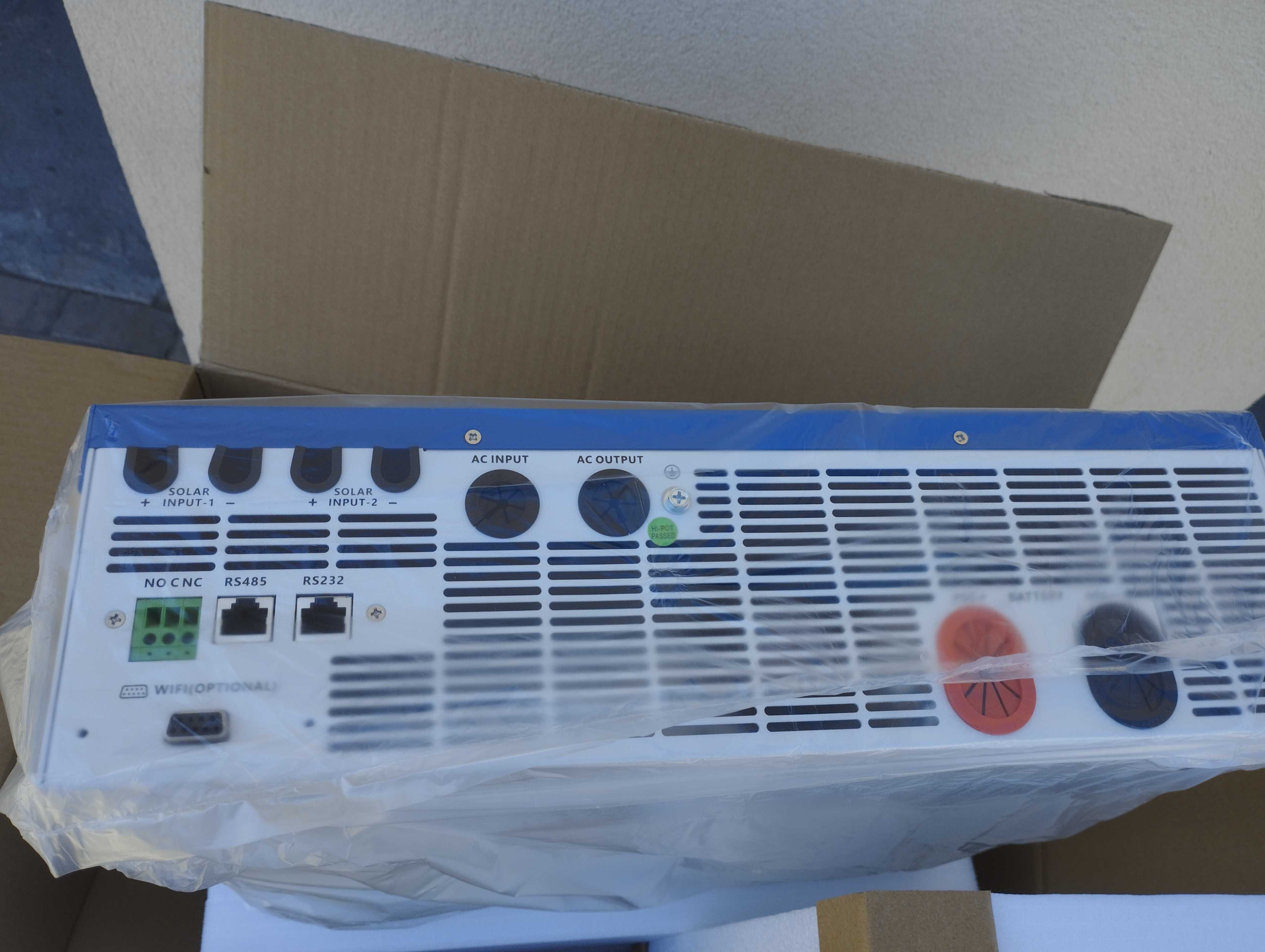 EASUN 11KW Hybrydowy falownik solarny 48V, 2 MPPT działa bez baterii