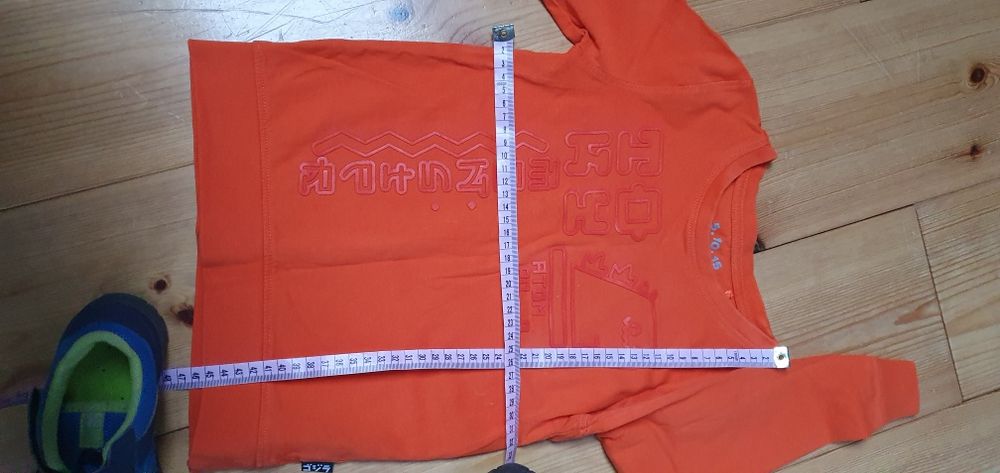 Chłopięca bluzka z długim rękawem rozm 116