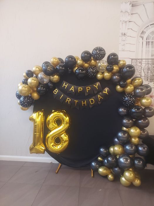 Stelaż do ścianki + czarny pokrowiec