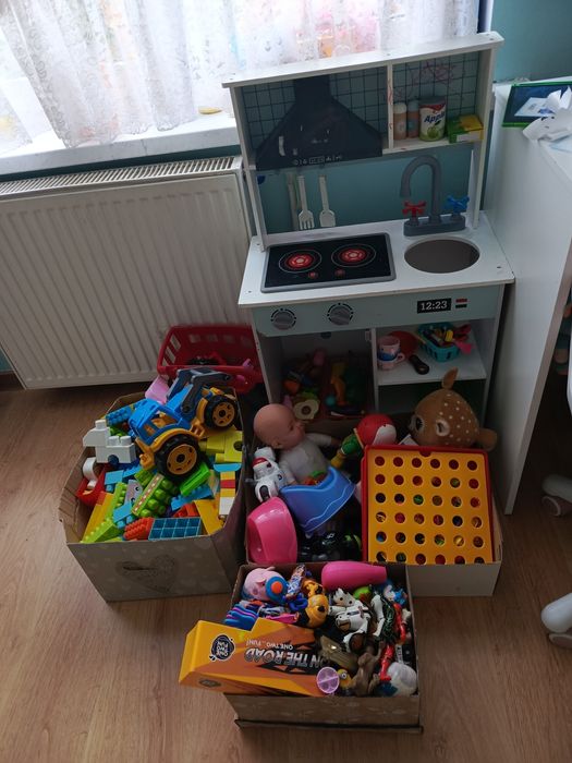 Zestaw zabawek LEGO Duplo i innych – wszystko sprawne