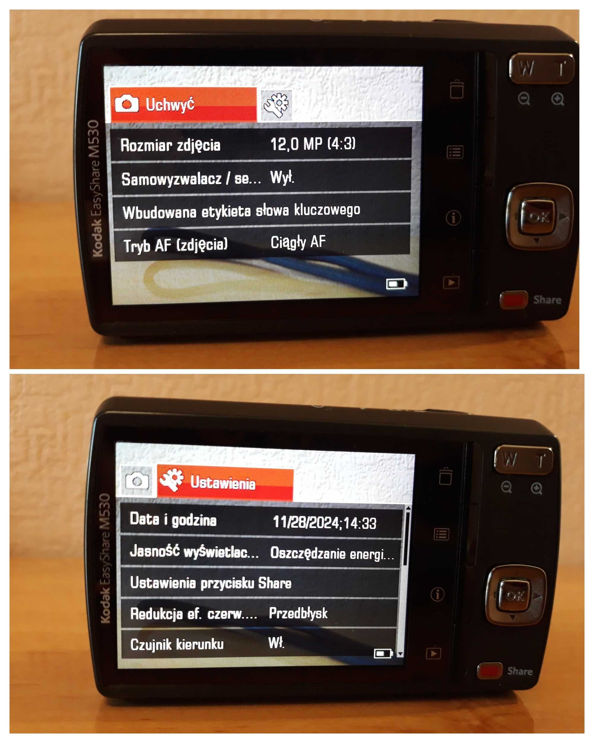 Kodak aparat EasyShare M530 (czarny)