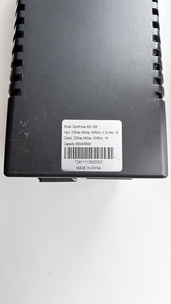 ДБЖ Dyno DynoPower 650 USB (10-UPS-SU650)