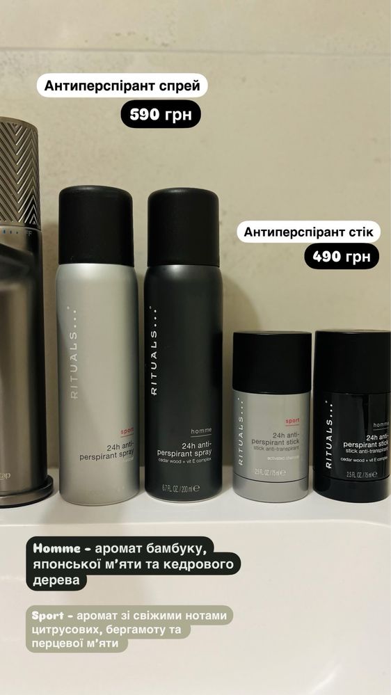 Чоловічий подарунковий набір Rituals Homme