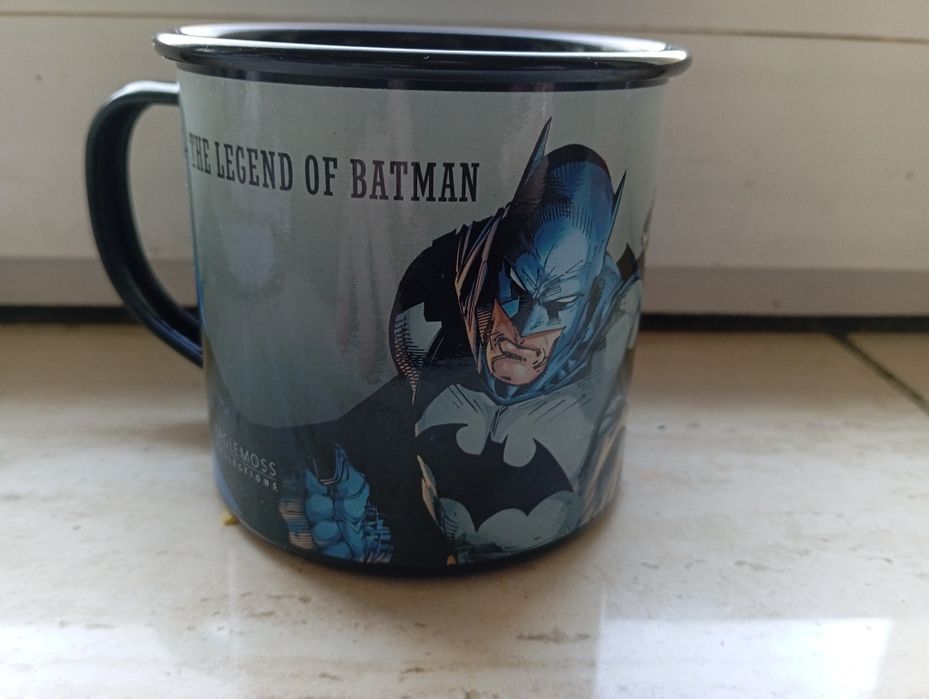 Kubek metalowy Batman DC Comics The Legend Of Batman ok 10 cm