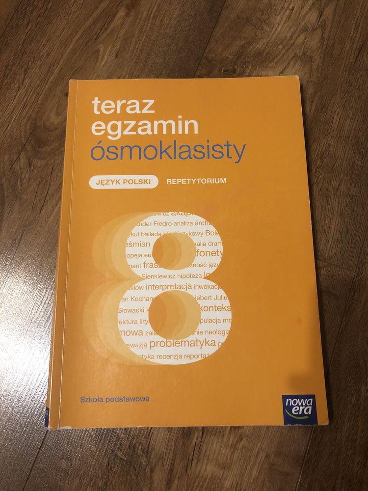 Repetytorium Teraz egzamin ósmoklasisty Język polski Nowa era