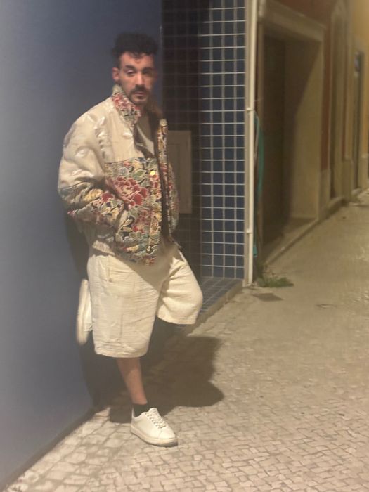 Casaco feito á mão