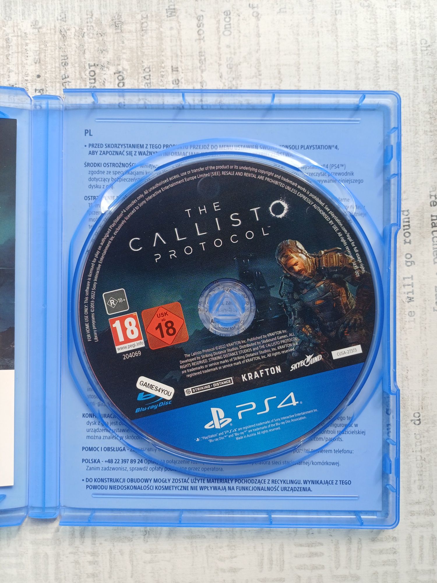 The Calisto Protocol PS4