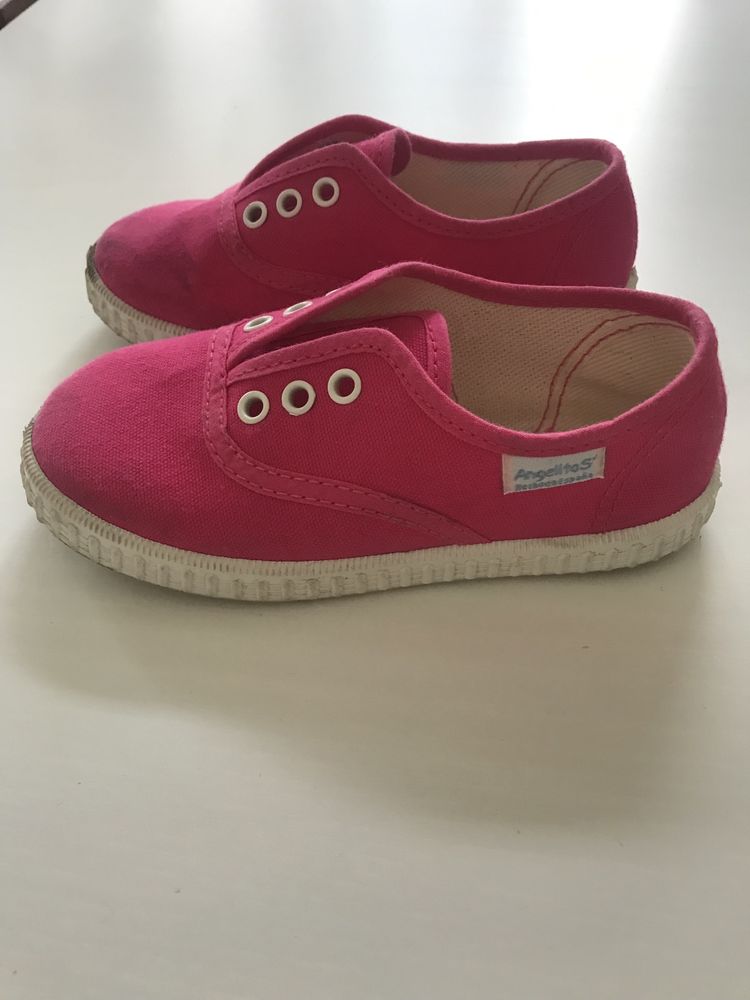 Tenis em lona rosa fucsia da Javer  (27)