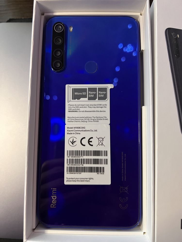 Смартфон Xiaomi Redmi Note 8T 4/64GB Starscape Blue