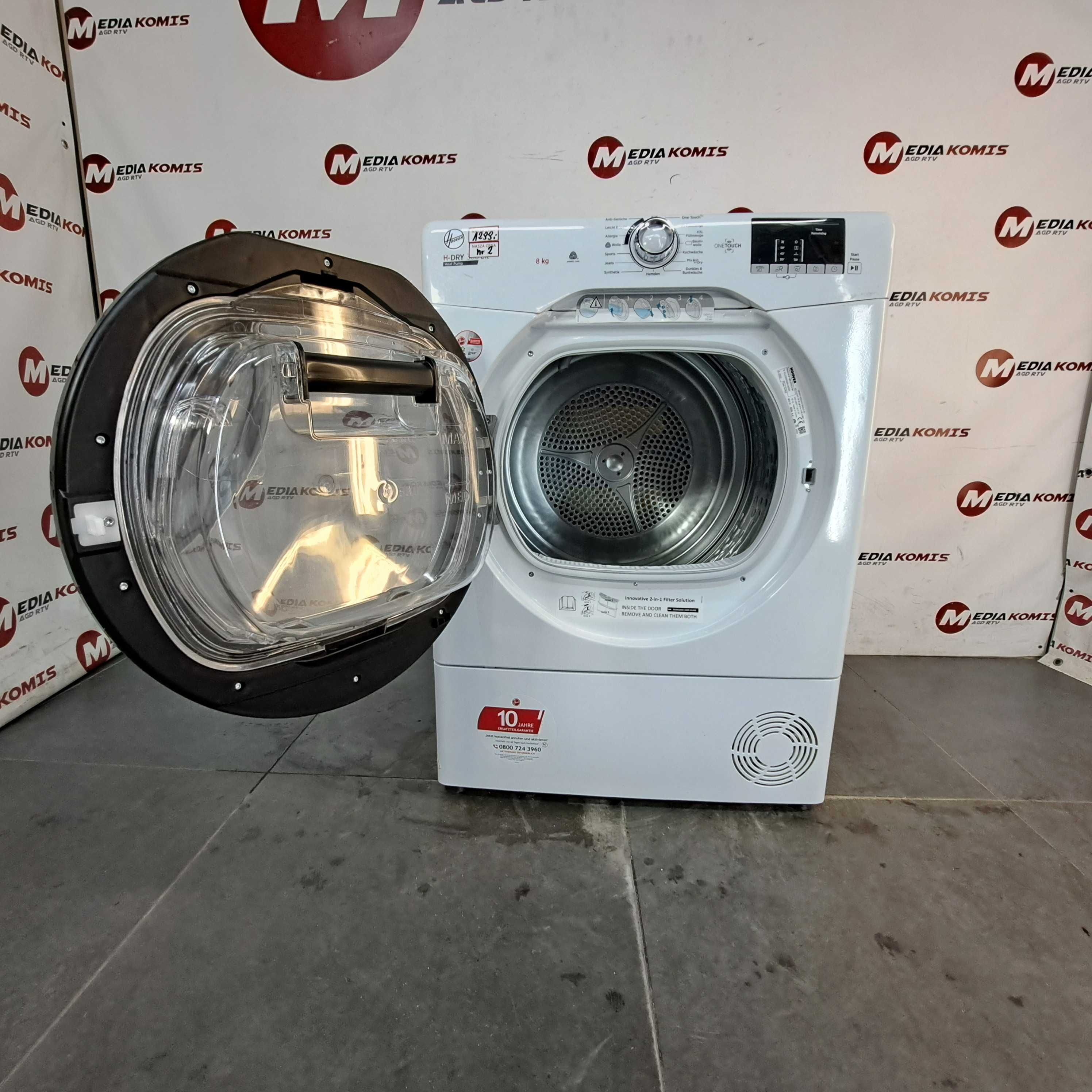Suszarka Hoover HLE H8A2DKEX-84 [2 lata gwar] A++/8kg/pompa ciepła [2]