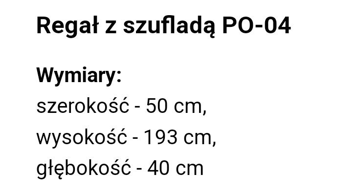 Nowy regał POK PO-04