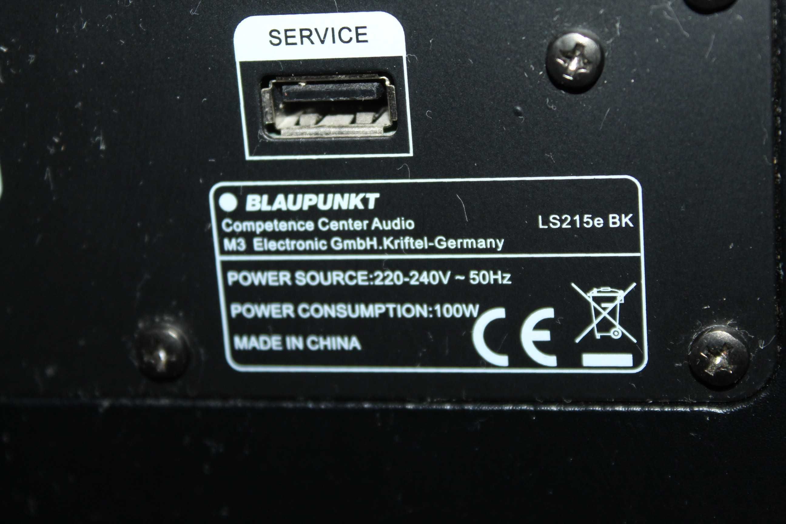 BLAUPUNKT Subwoofer aktywny +2 głośniki bluetooth USB hdmi opt Wysyłka