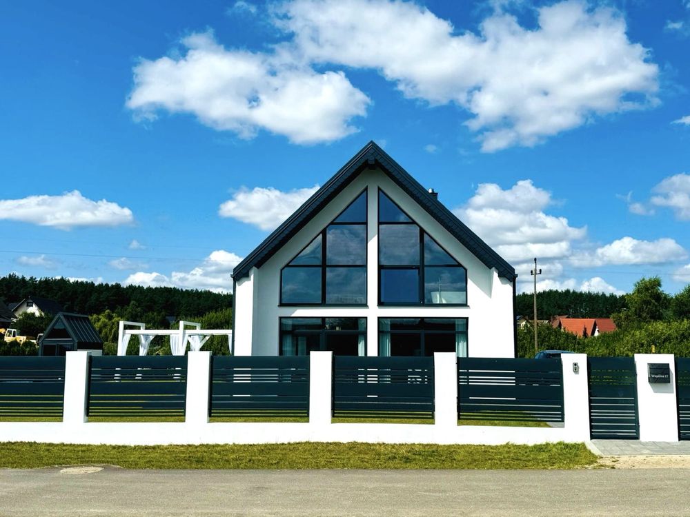 Dom z widokiem na jezioro, nad jeziorem, Stężyca, Kaszuby