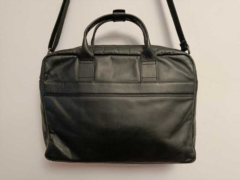 Чоловіча шкіряна сумка для ноутбука/портфель Zign