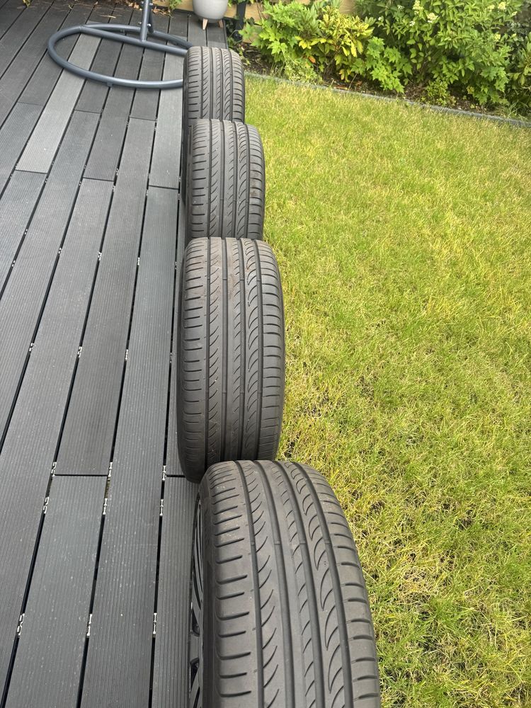 Felgi 18” słoneczka 5x112 z oponami Pirelli Audi a8 a6 a4 Skoda Vw