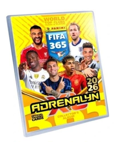 Karty pilkarskie fifa 365 adrenaline xl 2026 panini