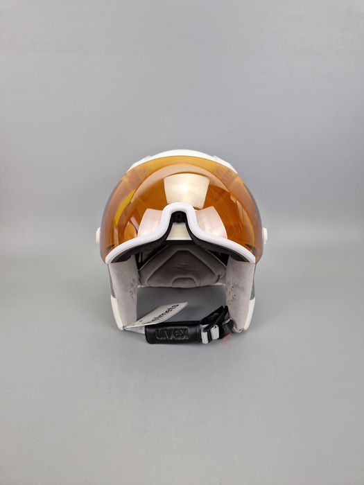 Kask Narciarski UVEX HLMT 600 Visor roz S 52-55cm kat S2