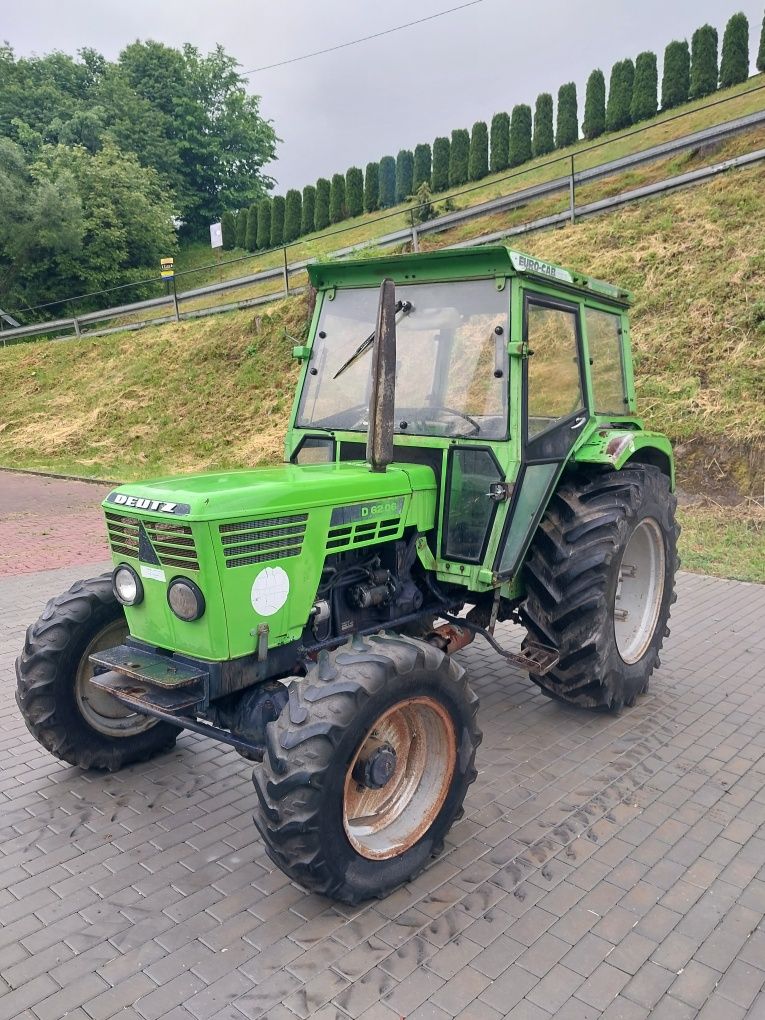 Deutz 6206 4 cyl 60KM wspomaganie 4x4 kabina