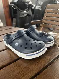 Buty crocs granatowe W8 rozm 38-39 nowe crocbandII