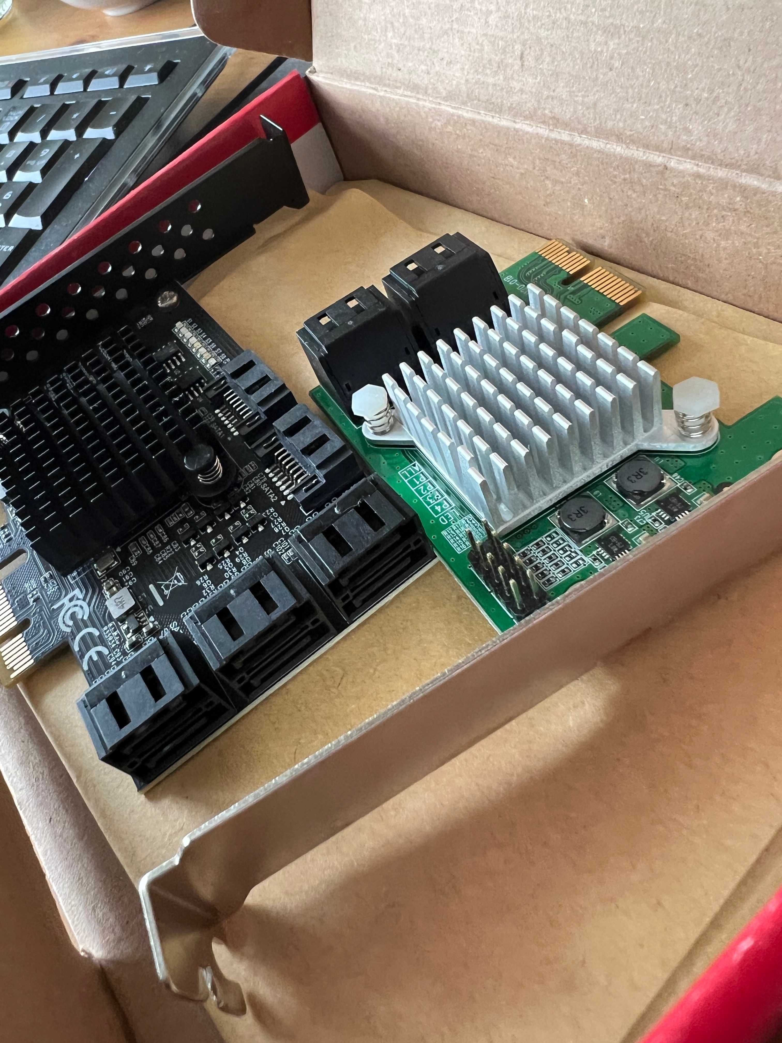 Kontroler Adapter SATA 3 - 4 Kanały + drugi 8 kanałów
