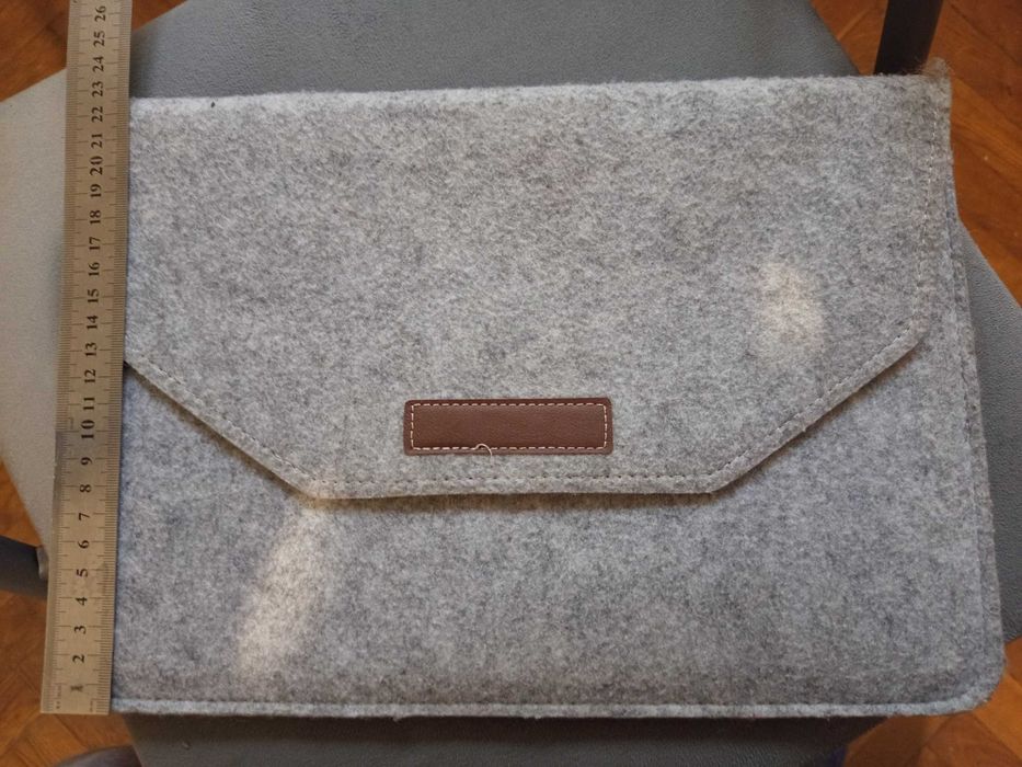 Чохол-конверт для ноутбука 14" (ультрабука) Cірий