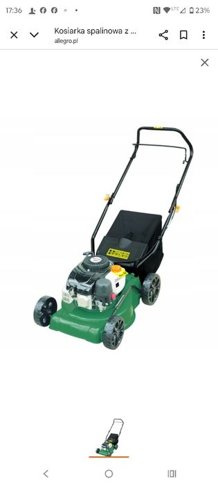 Kosiarka spalinowa z koszem 132 cm3 powystawowa Wysyłka