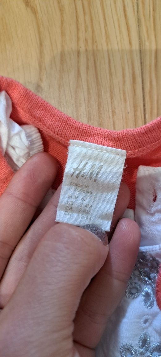 Sukienka biała, bolerko, marynarka, sweterek, 62, Hm, so cute