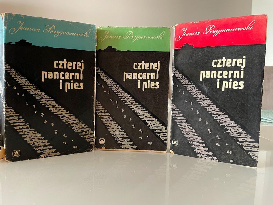Czterej Pancerni i Pies. 3 tomy - komplet. MON 1964-70, wyd.1!