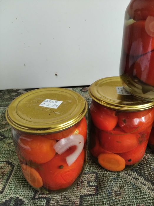 Помидоры домашние консервация
