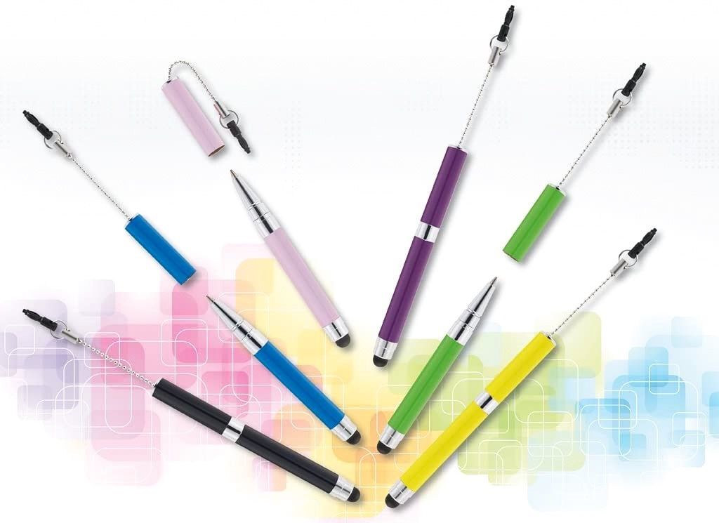 i-charm Mini Esferográfica + Caneta Stylus 3 em 1 Viva Colori ONLINE