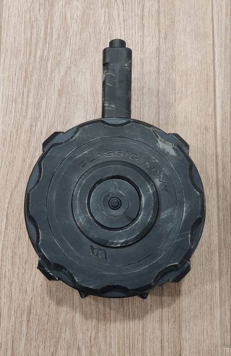 Drum Mag Elétrico Airsoft (ARP9/PX9)