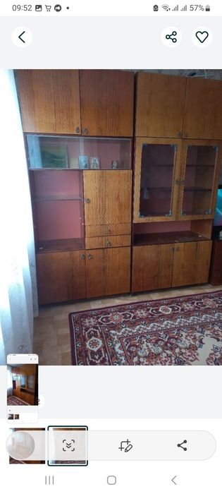 Тумбочка бу  та стінка в нормальному стані