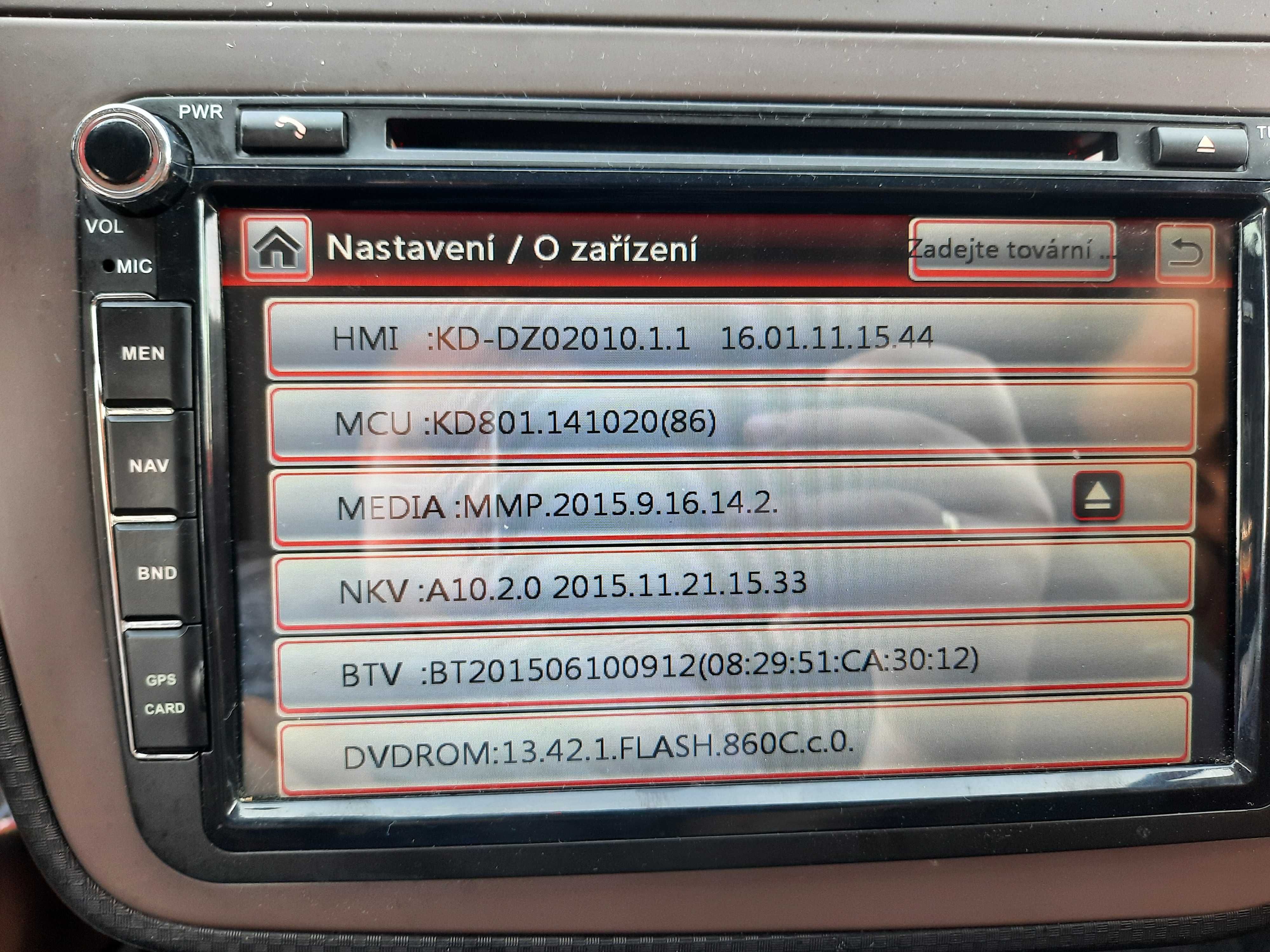 Radio nawigacja seat Altea VW Audi Skoda