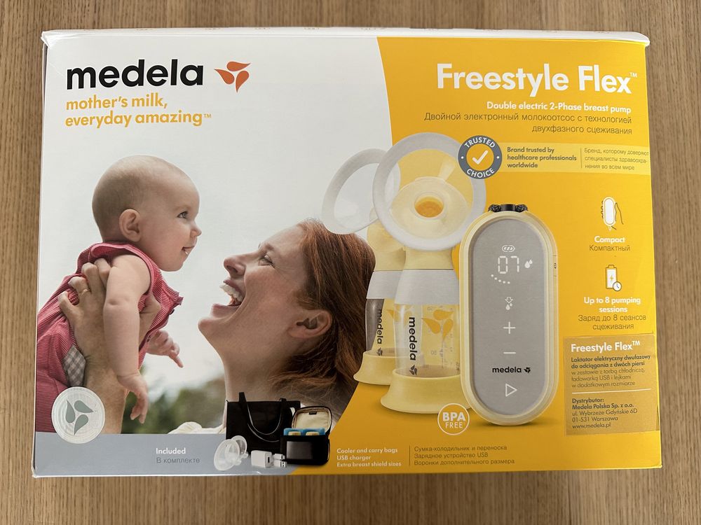 Laktator podwójny przenośny Medela Freestyle Flex