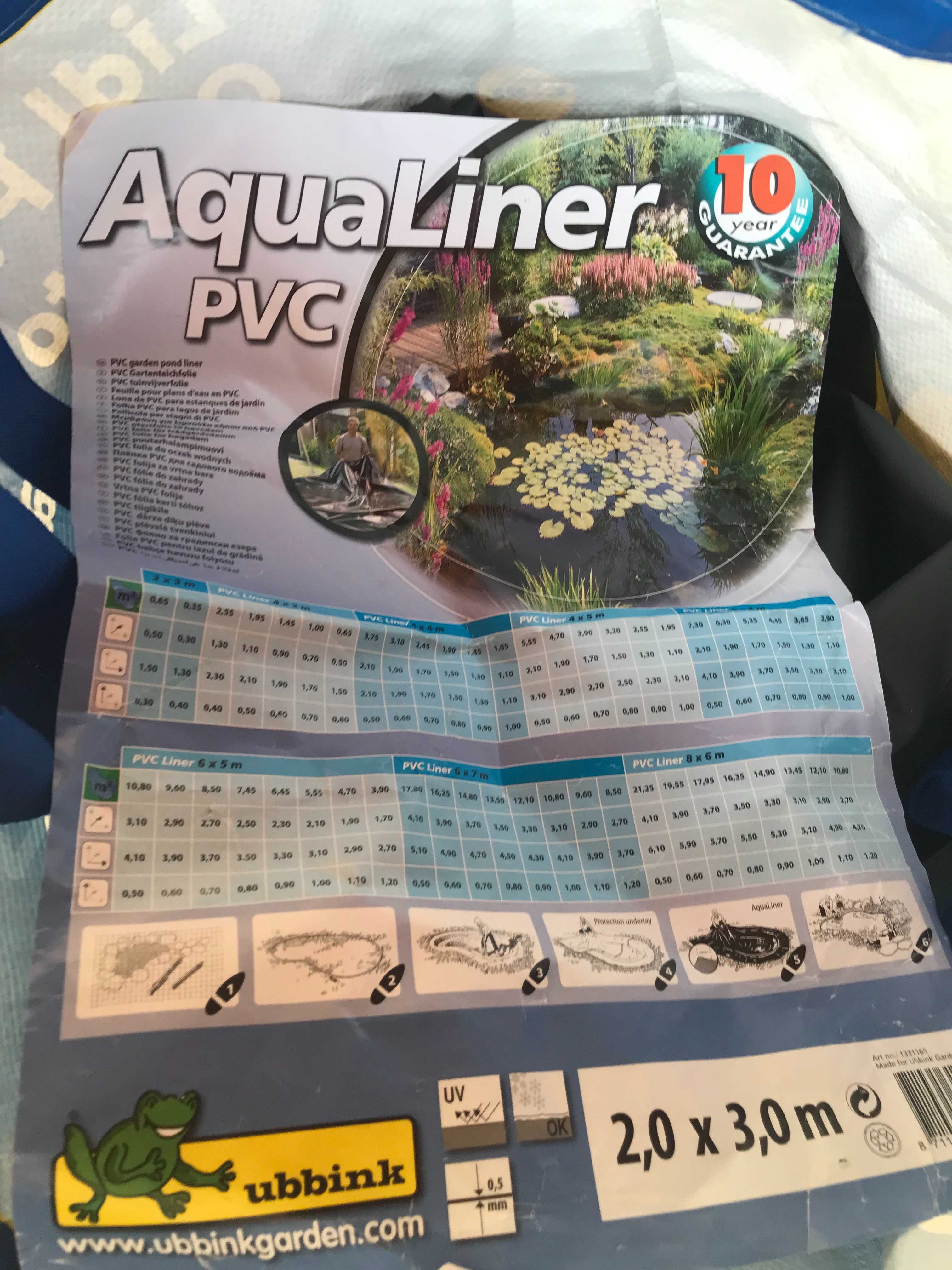 Aqua Liner Pvc 2X3M UBBINK