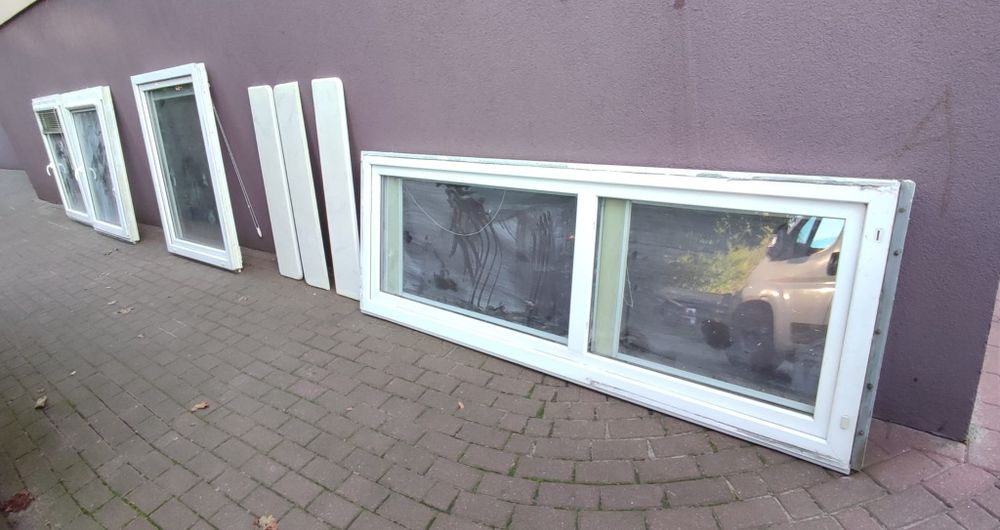 Okna PCV dobry stan