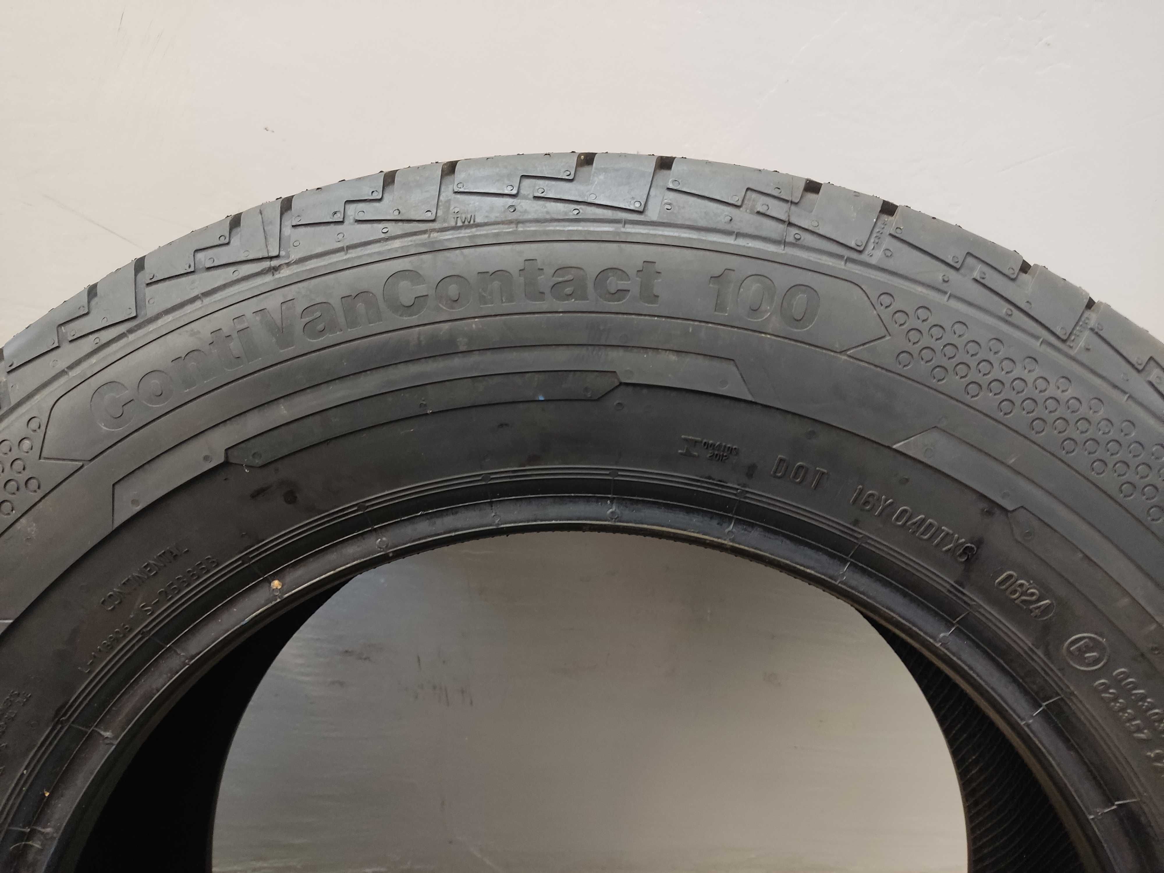 4x215/65R16C Continental ContiVanContact 100, NOWE, 2024 rok